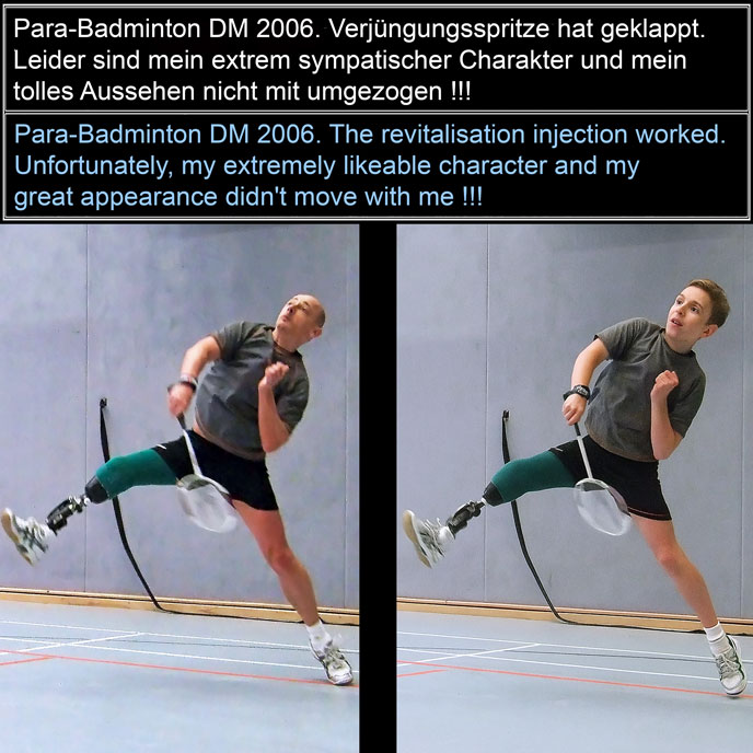 Nach Verjüngungsspritze